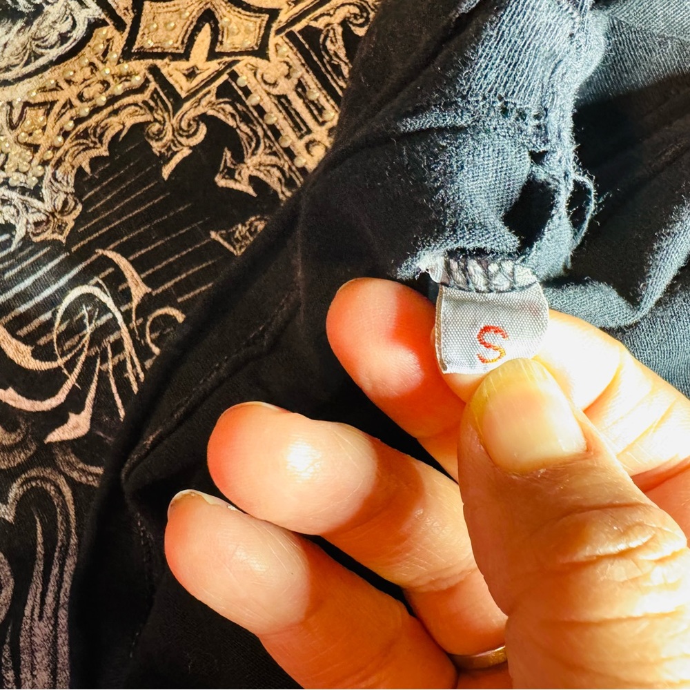 Affliction NWT WOMES TOP - Picture 3 of 14
